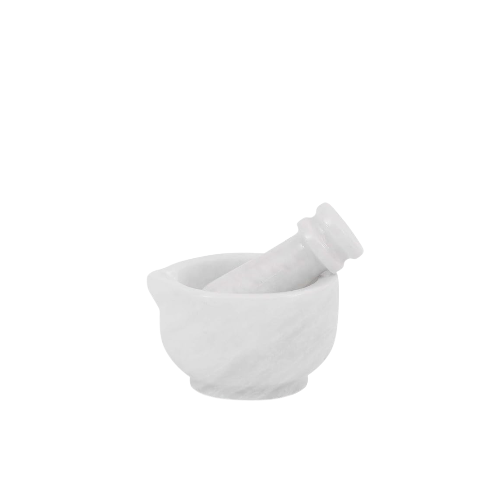 PokPok™ — Mini Luxury Marble Mortar Mortar & Pestle Set