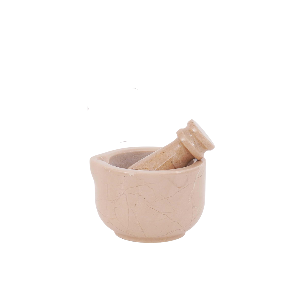 PokPok™ — Mini Luxury Marble Mortar Mortar & Pestle Set